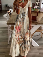 Kimberly | Artistic Tummy-Flattering Dress