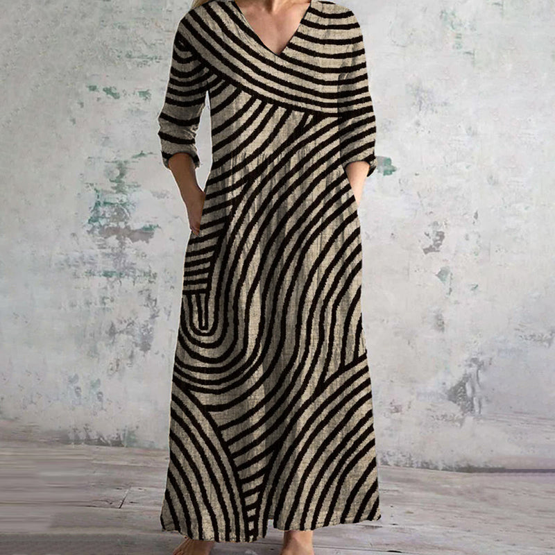 Barb | Vintage Striped Dress
