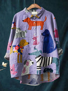 Madeline | Colorful Pups Shirt