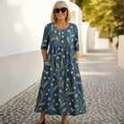 Pooja | Midi Dress - Effortless Comfort
