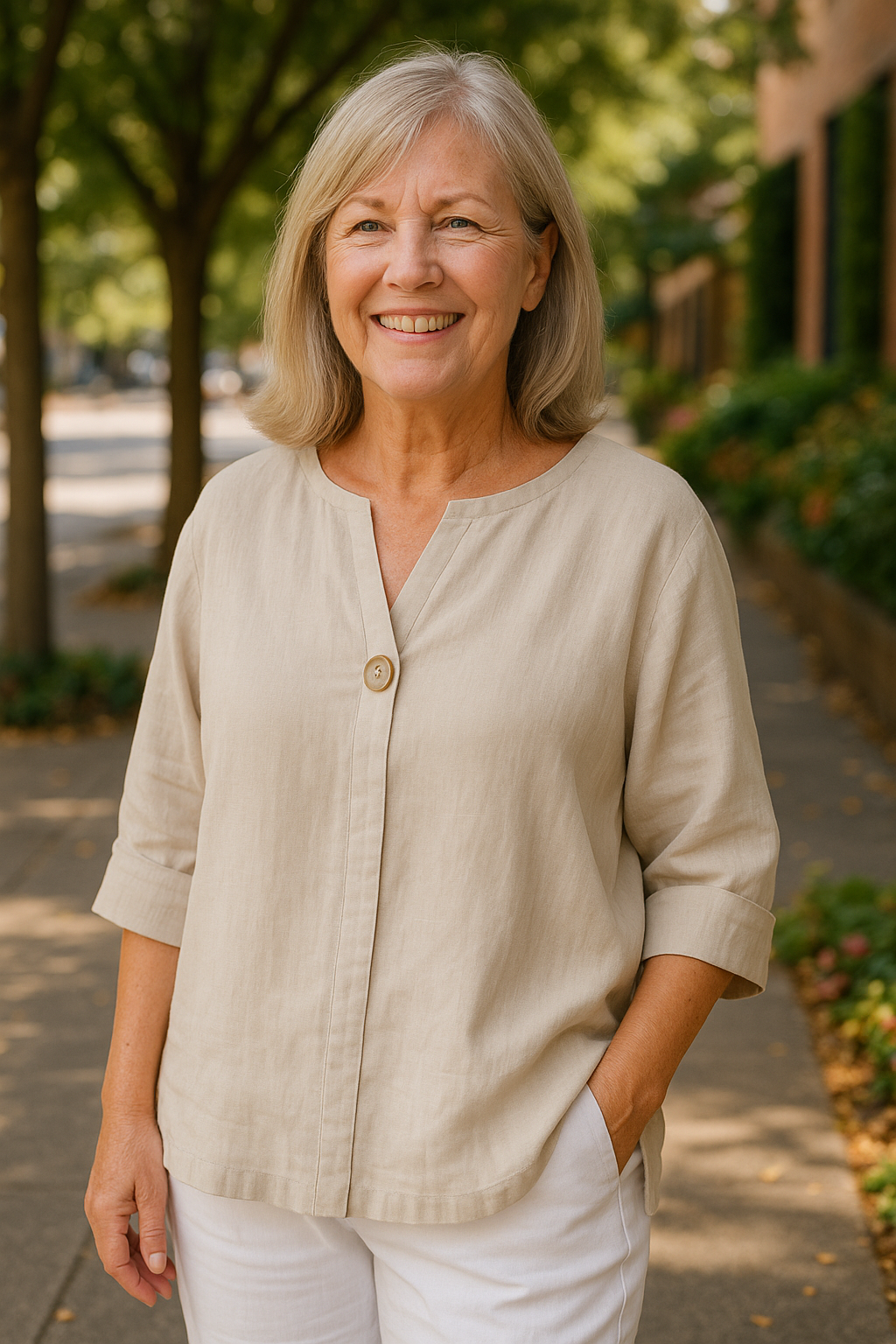 Mariela | Blouse - Light. Flattering. Made for Real Women
