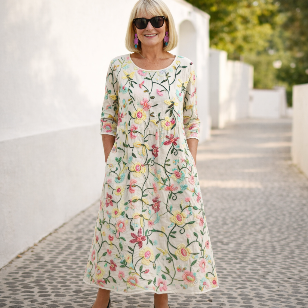Mariela | Maxi Dress - Floral Pattern