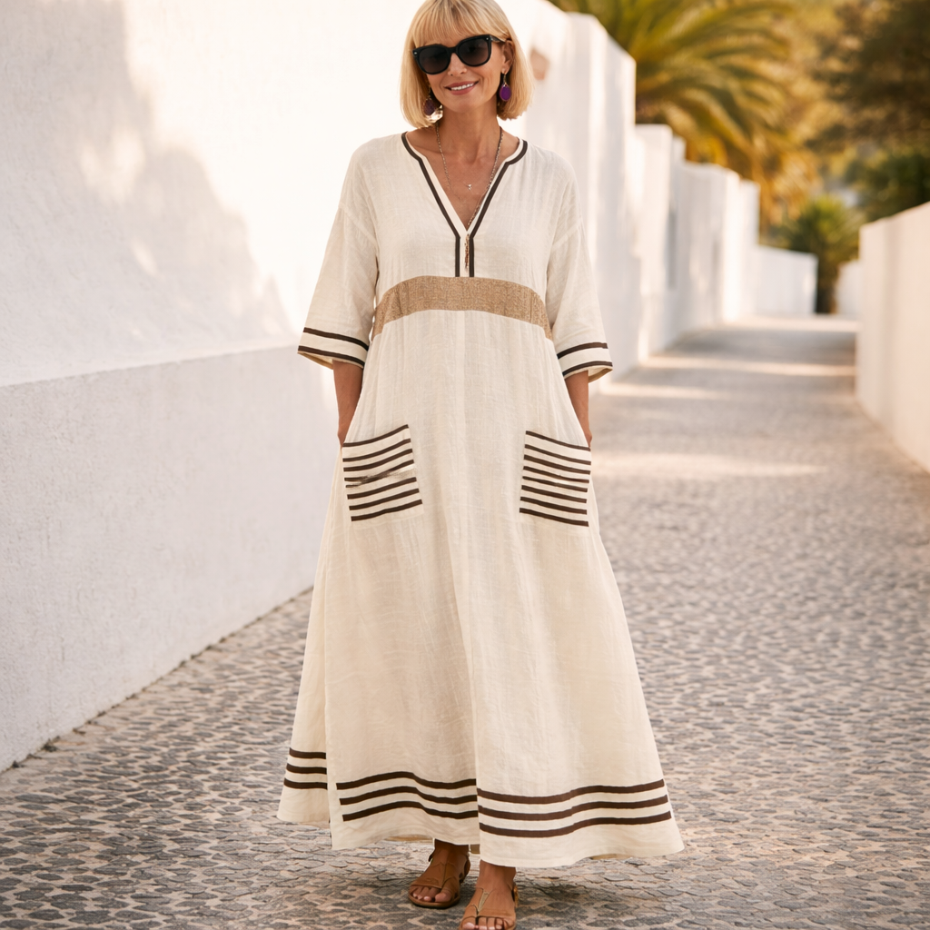 Divya | Flattering Maxi Summer Dress