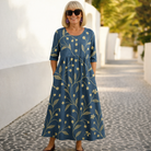 Yvonne | Midi Dress - Effortless Comfort
