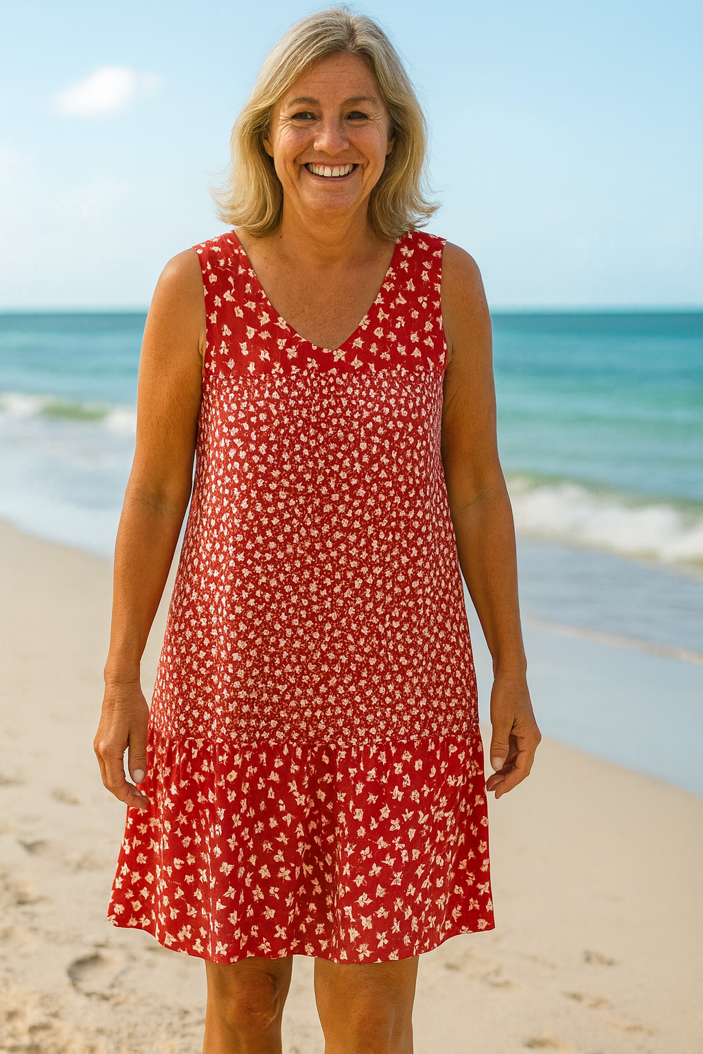Socorro | Flow Midi Dress – Where Comfort Meets Confidence