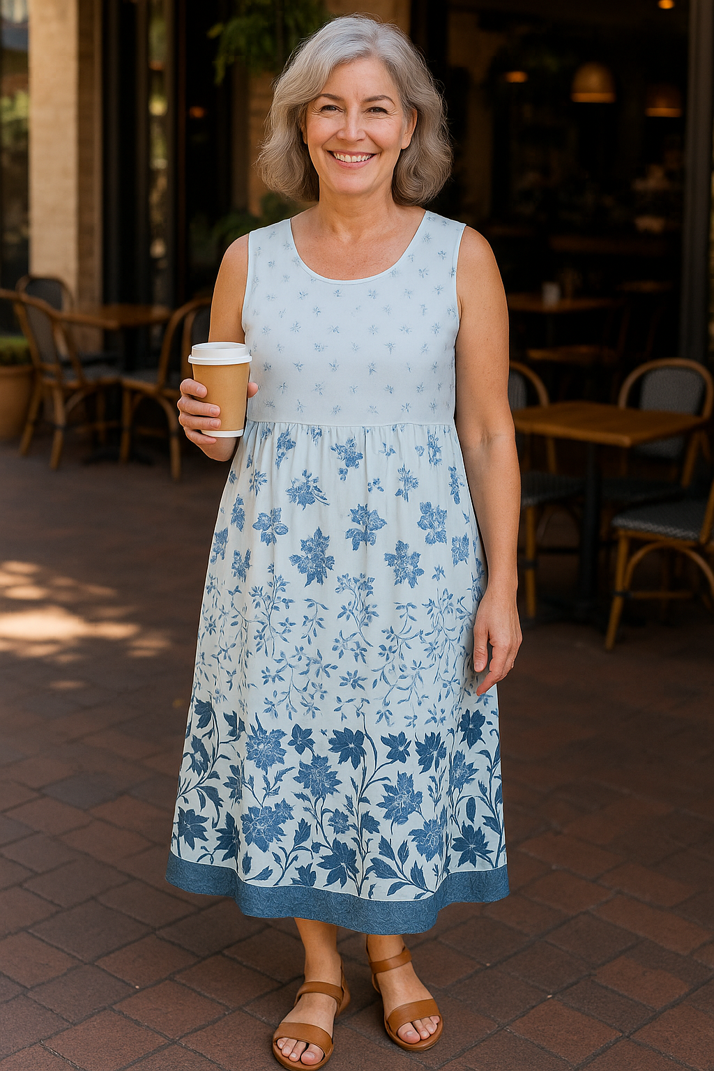 Delores | Flow Midi Dress - Where Comfort Meets Confidence