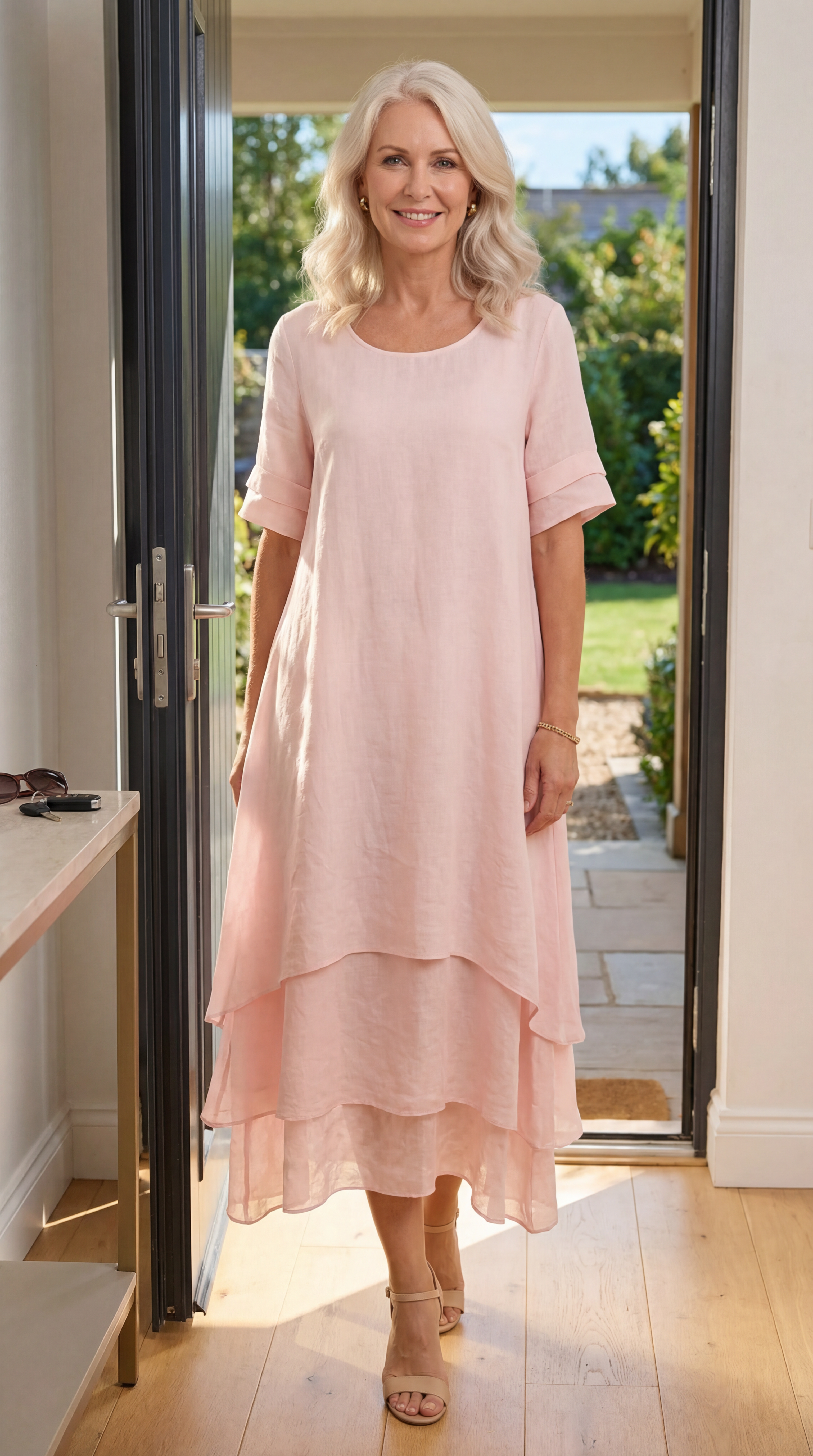 Guillermina | Fluid Tiered Maxi Dress