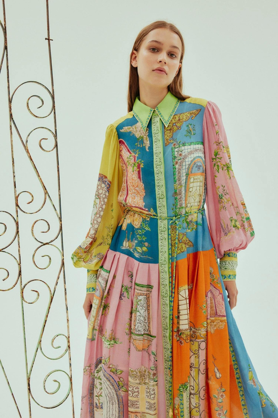 Jessie | Multi-Hued Designer Maxi Dress