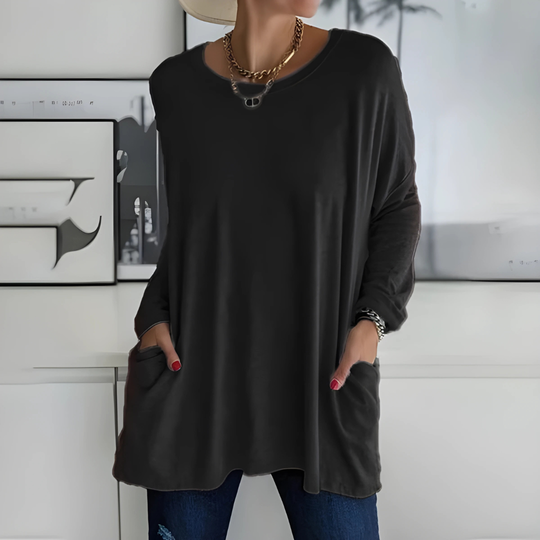 Dianna | Relaxed Long Sleeve Top