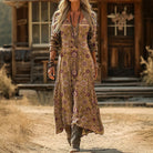 Adrienne | Vintage-Inspired Long Sleeve Casual Dress