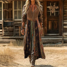 Ofelia | Vintage-Inspired Long Sleeve Casual Dress