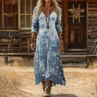 Amparo | Vintage-Inspired Long Sleeve Casual Dress