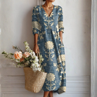 Gail | Playful Linen Dress