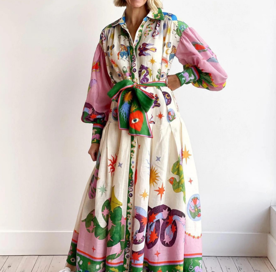 Niki | Italian Maxi Dress