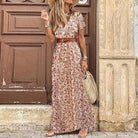 Bobbie | Long Ibiza Pleated Dress