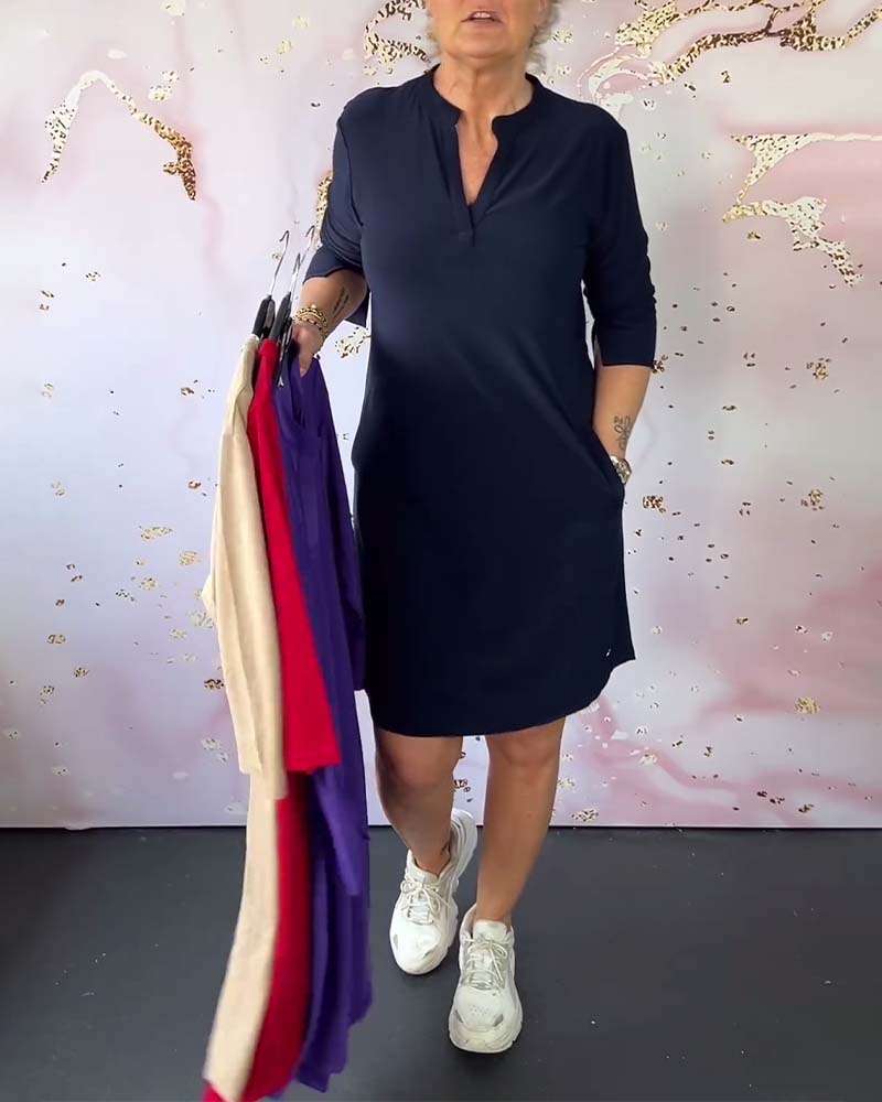 Helen | Neck Summer Dress