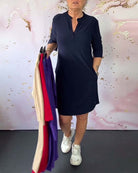 Helen | Neck Summer Dress