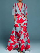 Francisca | Floral Midi Dress