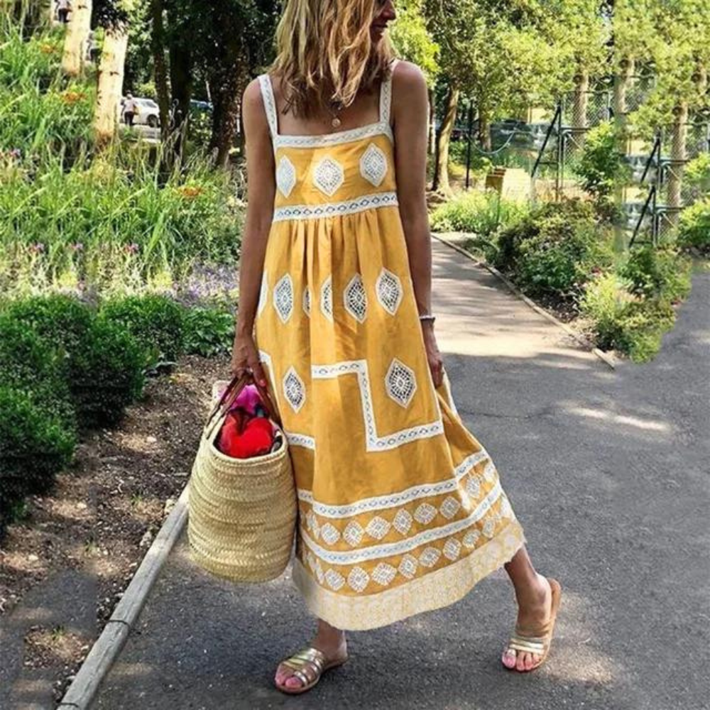 Damaris | Sleeveless Vintage Dress