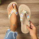 Roberta | Braided Flip Flops