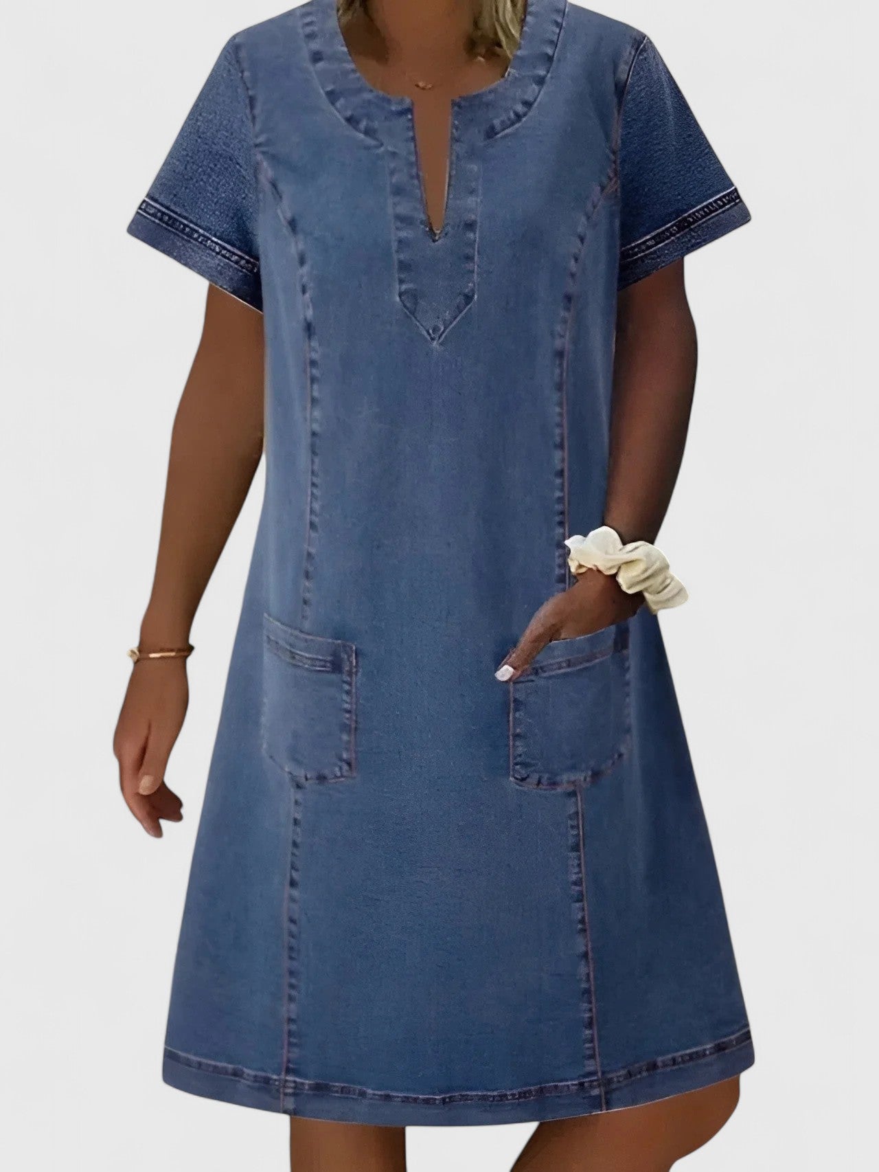 Frances | Denim Dress