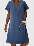Frances | Denim Dress