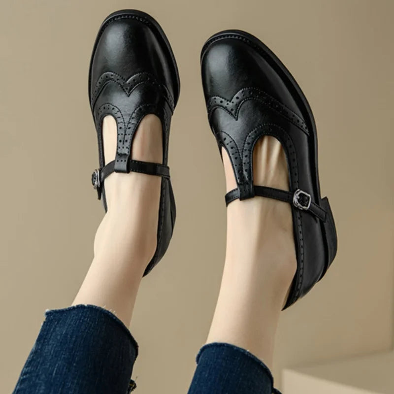 Maryann | Elegant T-Strap Mary Janes