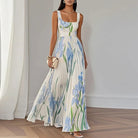 Pamela | Floral a-Line Maxi Dress