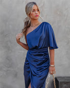 Frances | Elegant Silk Party Dress