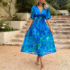Graciela | V-Neck Midi Dress