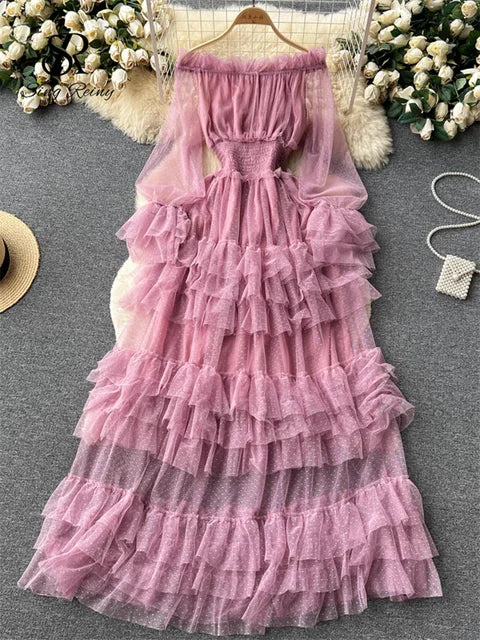 Debbie | Sheer Charm Dress