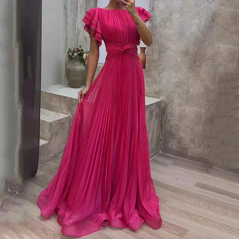 Linda | Dress Pleated Evening
