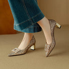 Tori | Glitter Pumps