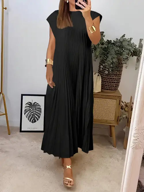 Patty | Pleated Midi Dress