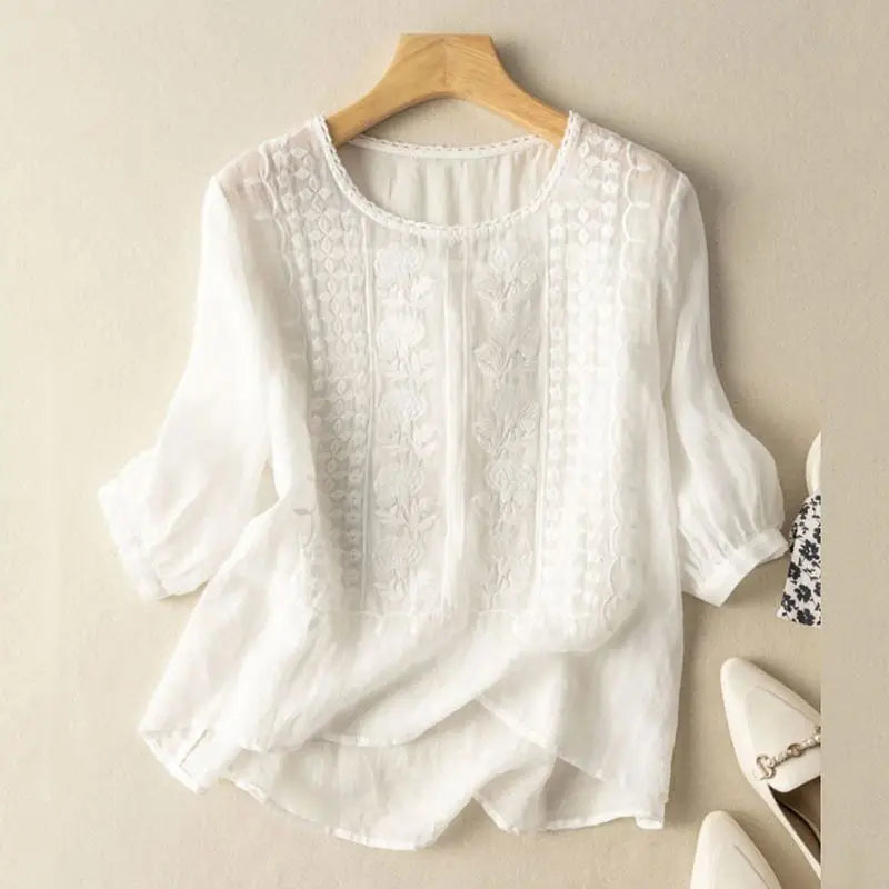 Dina | Floral Relaxed Blouse