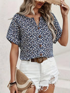 Dalia | Chic Floral Print Blouse