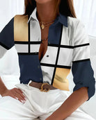 Cristy | Contemporary Printed Blouse