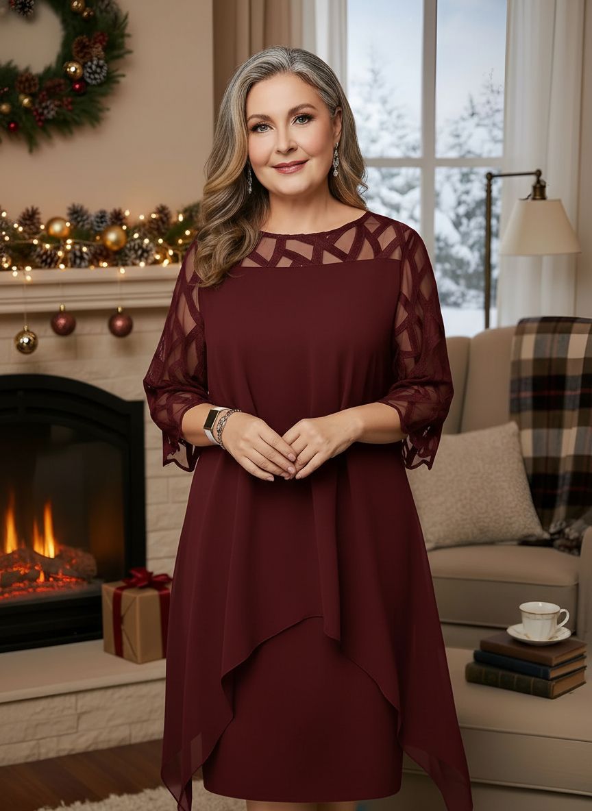 Rosemary | Lace Elegance Dress