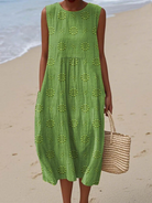 Elsa | Patterned Midi Dress