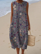 Ashley | Floral Midi Dress