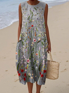 Shari | Wildflower Midi Dress