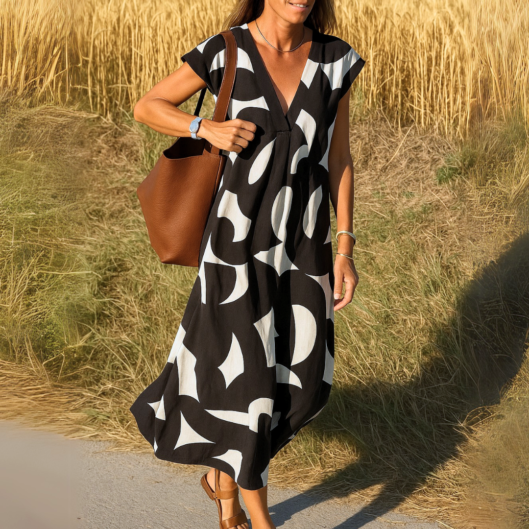 Joann | Lightweight V-Neck Dress