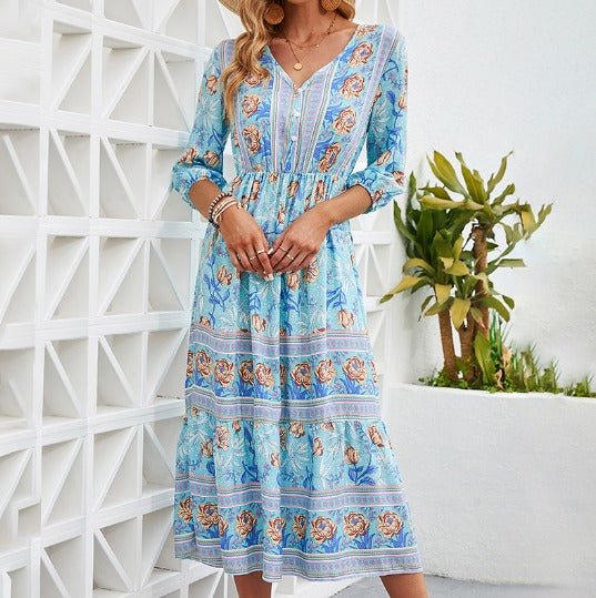 Frances | Seaside Boho Dress