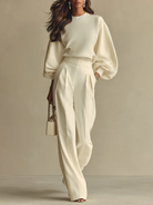 Theresa | Elegant Ribbed Set
