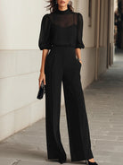 Juana | Top and Wide-Leg Pants Three-Piece Set