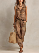 Lora | Relaxed Printed Jumpsuit