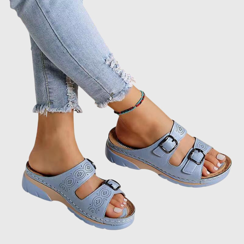 Kaylee | Orthopedic Leather Sandals