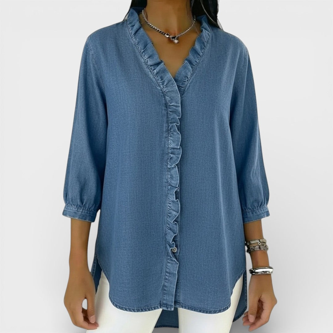 Jessi | Elegant Ruffled Blouse