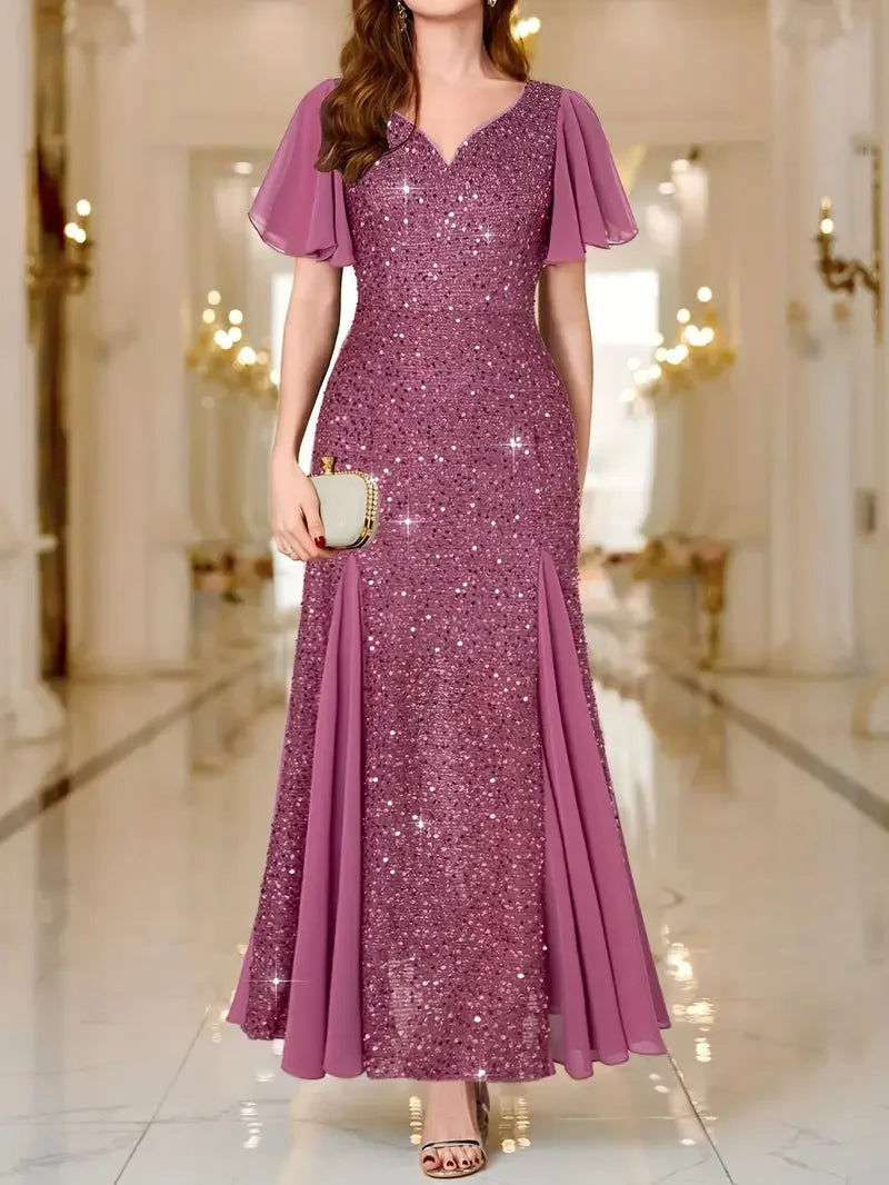 Justine | Elegant Stylish Satin Dress