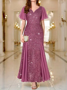 Justine | Elegant Stylish Satin Dress